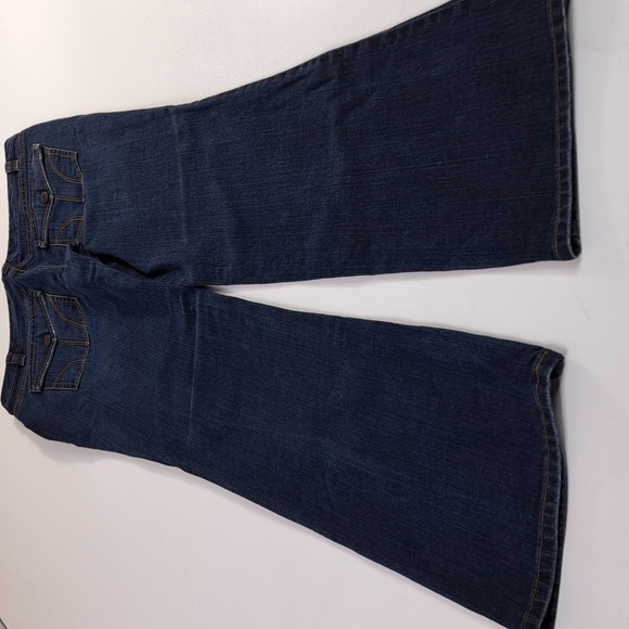 Loft Slim Boot Blue Jeans Size 8 - Picture 10 of 17